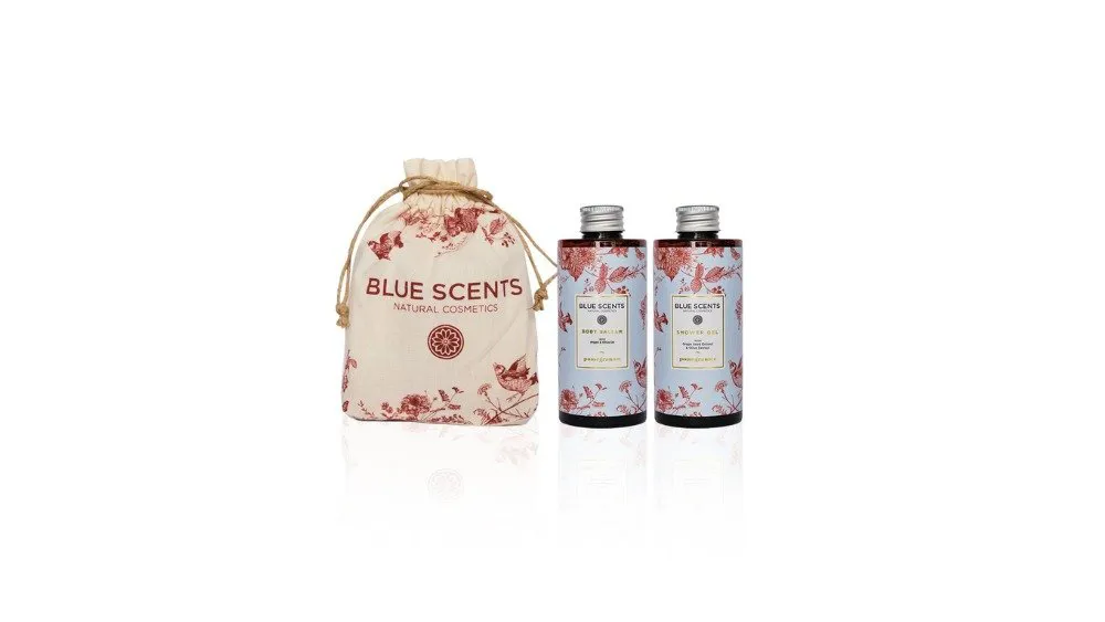 Blue Scents Gift Set Pomegranate Body Balsam 300ml & Shower Gel 300ml