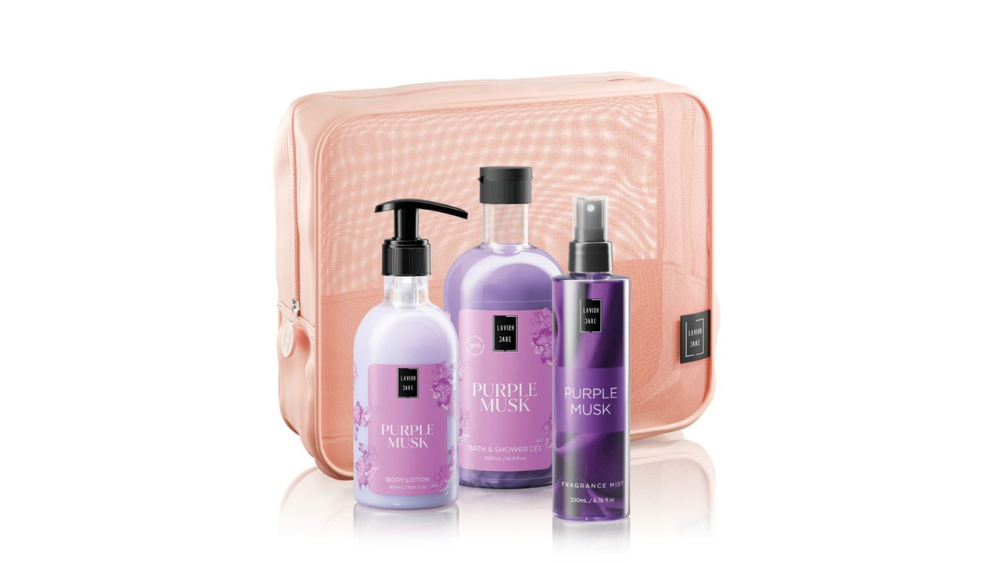Lavish Care Body Care Set Purple Musk
