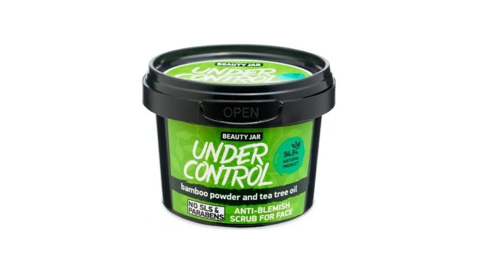 Beauty Jar “Under Control” Scrub Προσώπου Για Ακνεϊκές Επιδερμίδες. 120gr