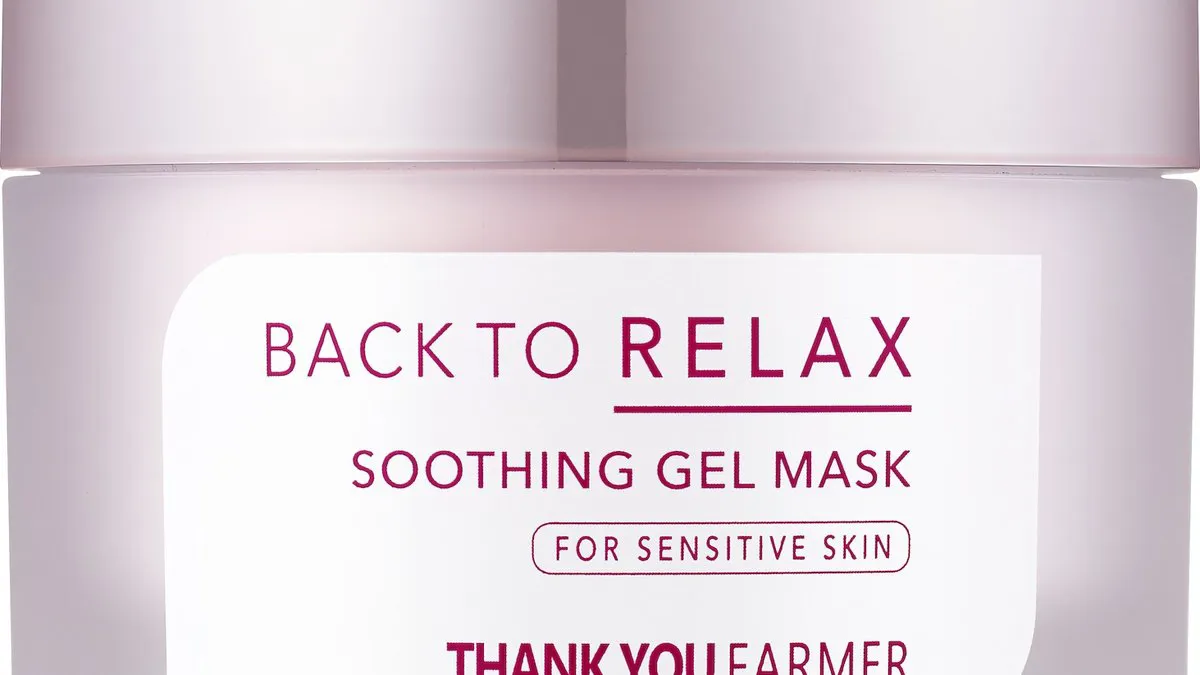 Thank You Farmer Back To Relax Soothing Gel Mask 100ml