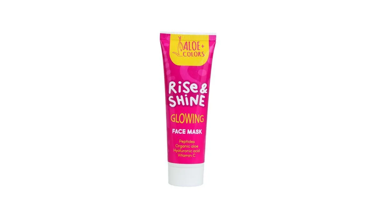 Aloe+ Colors Rise & Shine Glowing Face Μask Μάσκα Λάμψης Προσώπου 60 ml