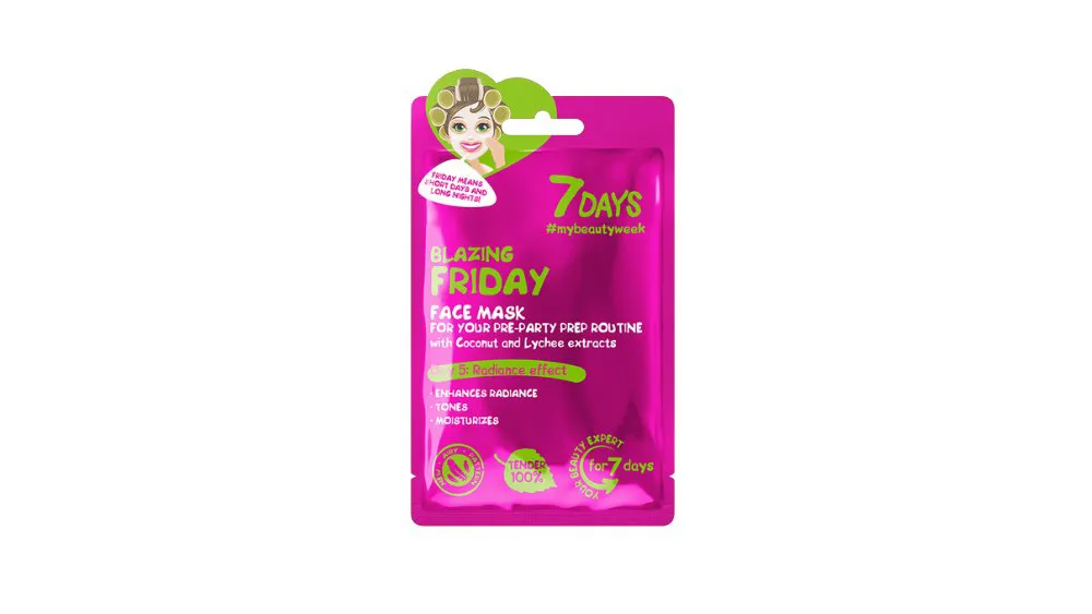 7DAYS Blazing Friday Sheet Mask 28g