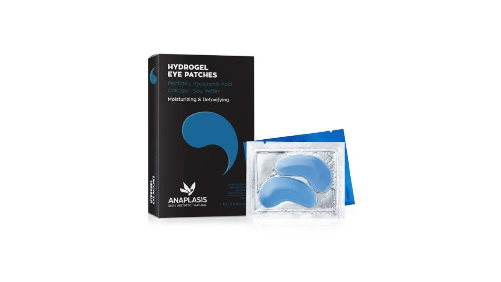 Anaplasis Eye Patch Μάσκα Ματιών με Υαλουρονικό Οξύ Ενυδάτωση 8 τμχ
