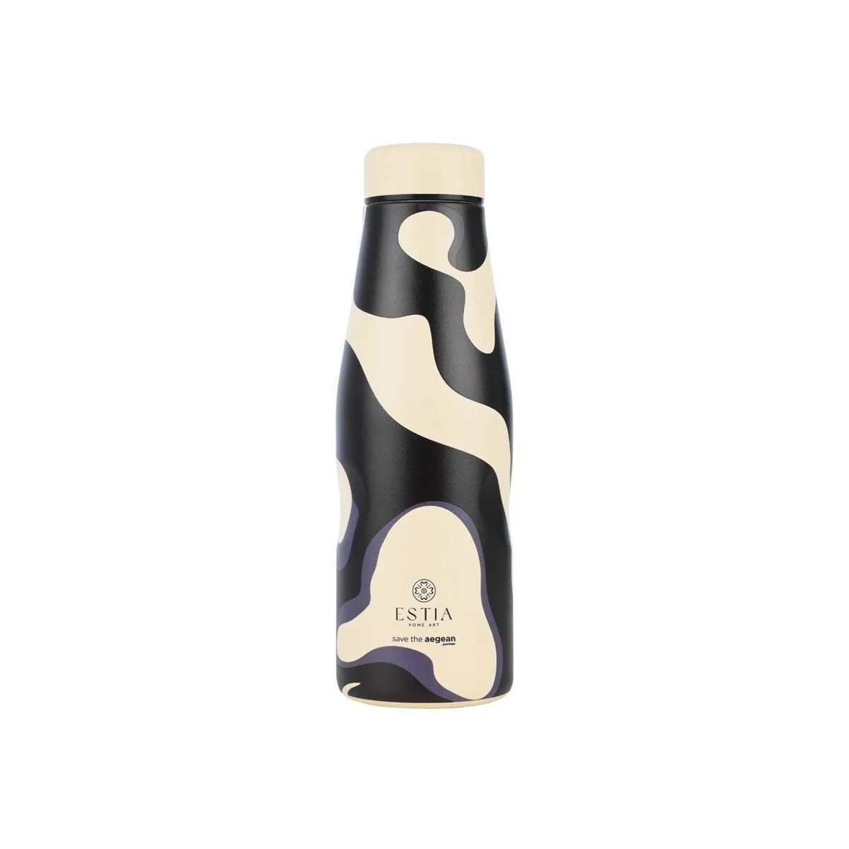 Estia Travel Flask 500ml Bold Drift Μπουκάλι Θερμός Ανοξείδωτο