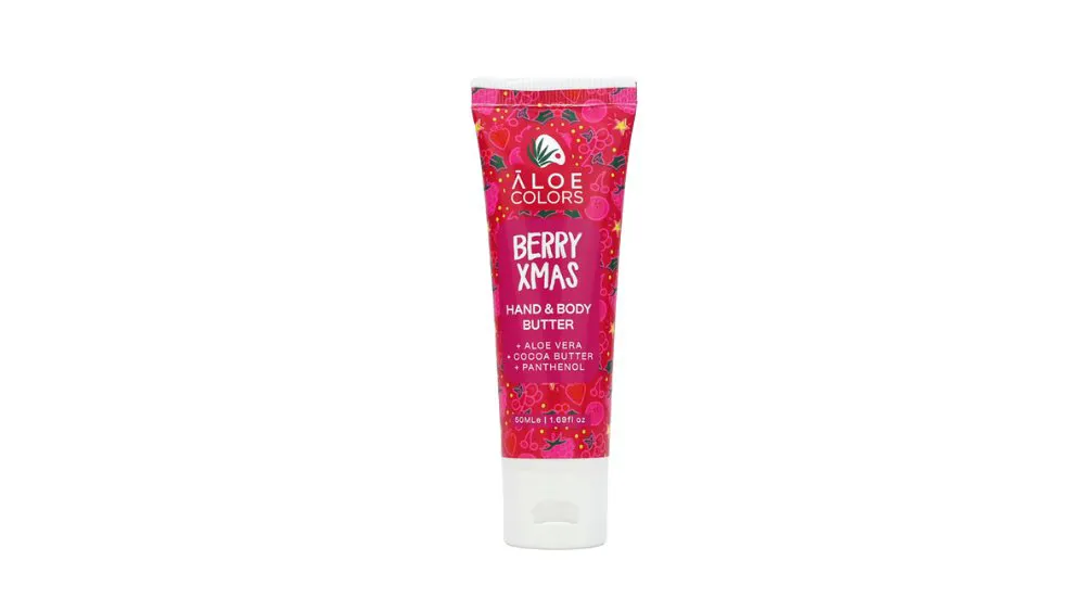 Aloe+ Colors Hand & Body Butter Berry Xmas 50 ml