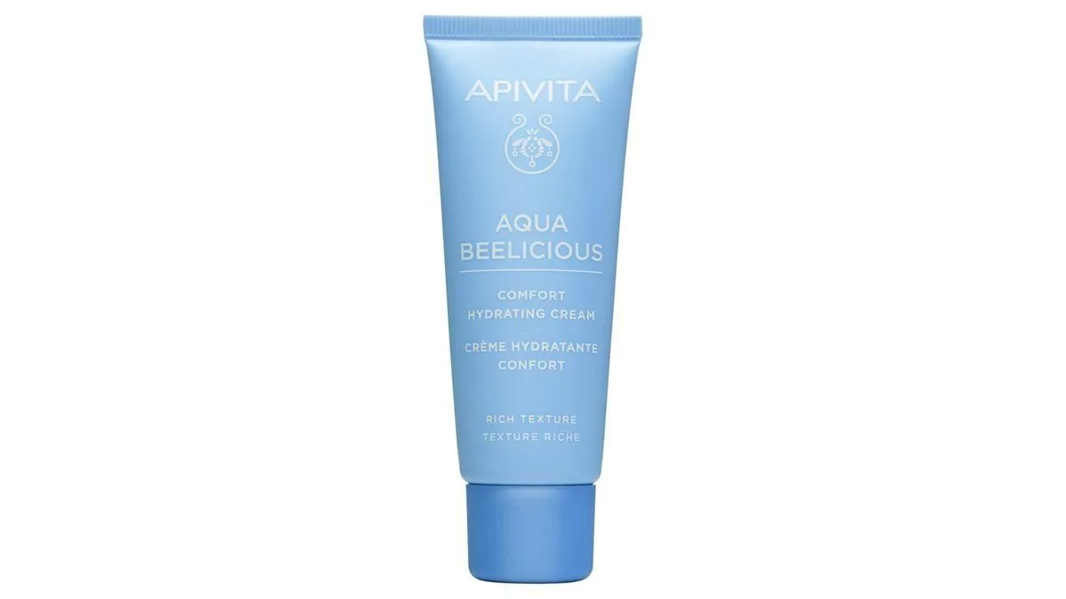 Apivita Aqua Beelicious Απαλή Κρέμα Ενυδάτωσης με Εκχύλισμα Λουλουδιών και Μέλι Πλούσια Υφή 40 ml