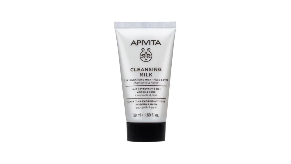 Apivita Cleansing Milk 3 σε 1 για Πρόσωπο & Μάτια Με Χαμομήλι & Μέλι 50ml