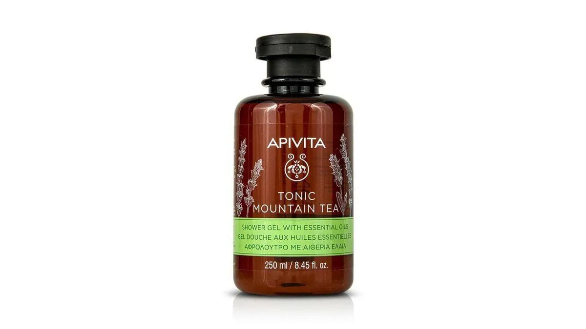 Apivita Tonic Mountain Tea Shower Gel with Essential Oils 250 ml
