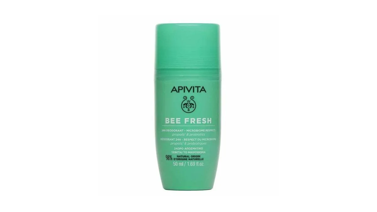 Apivita Bee Fresh 24H Αποσμητικό που Σέβεται το Μικροβίωμα 50 ml