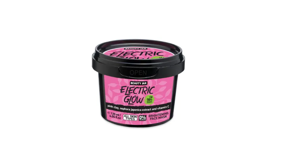 Beauty Jar ELECTRIC GLOW Μάσκα Λάμψης για το πρόσωπο 120ml