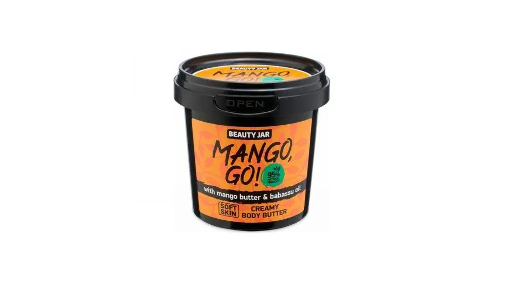 Beauty Jar “Mango. Go!” Κρεμώδες Βούτυρο Σώματος. 135gr