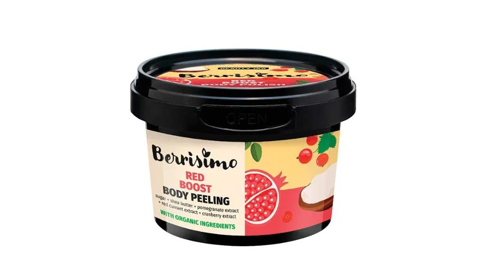 Beauty Jar body polish berrisimo Red Boost body scrub 300gr