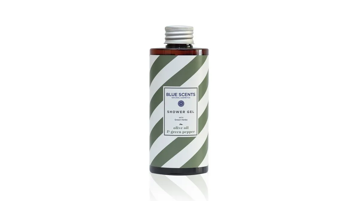 Blue Scents Shower Gel Olive Oil & Green Pepper 300ml