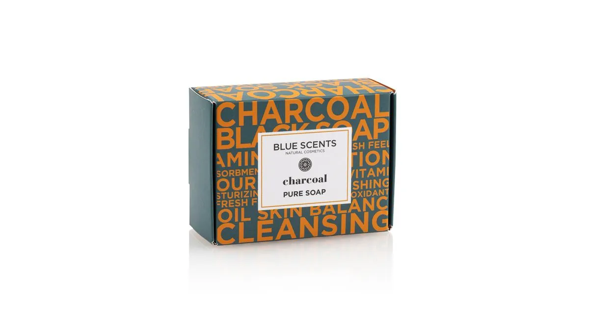 Blue Scents Σαπούνι Charcoal 135 g