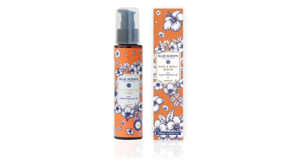 Blue Scents Hair & Body Serum Monoi Πλούσιος Ορός για Σώμα & Μαλλιά, 100ml