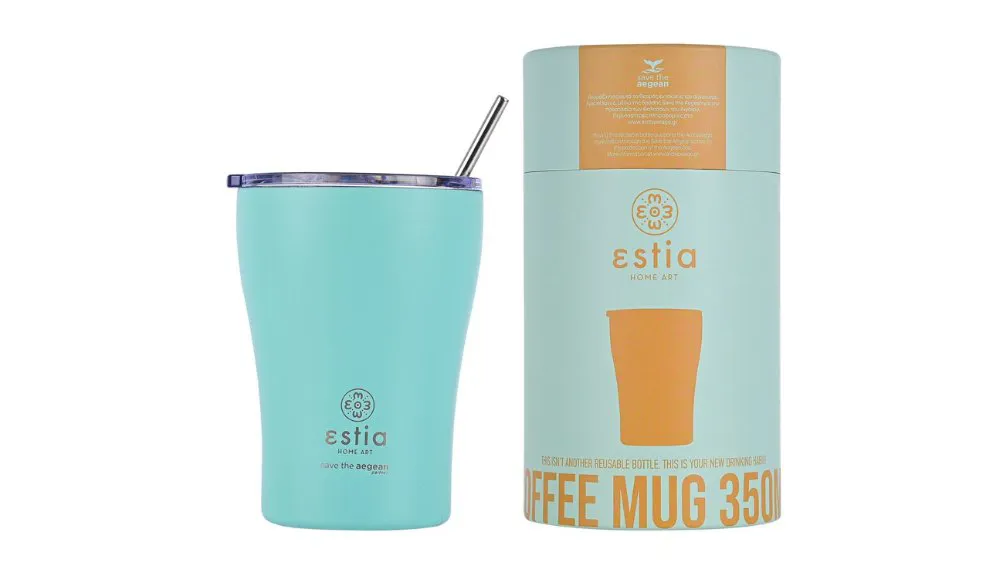 Estia Coffe Mug 350ml Bermuda Green