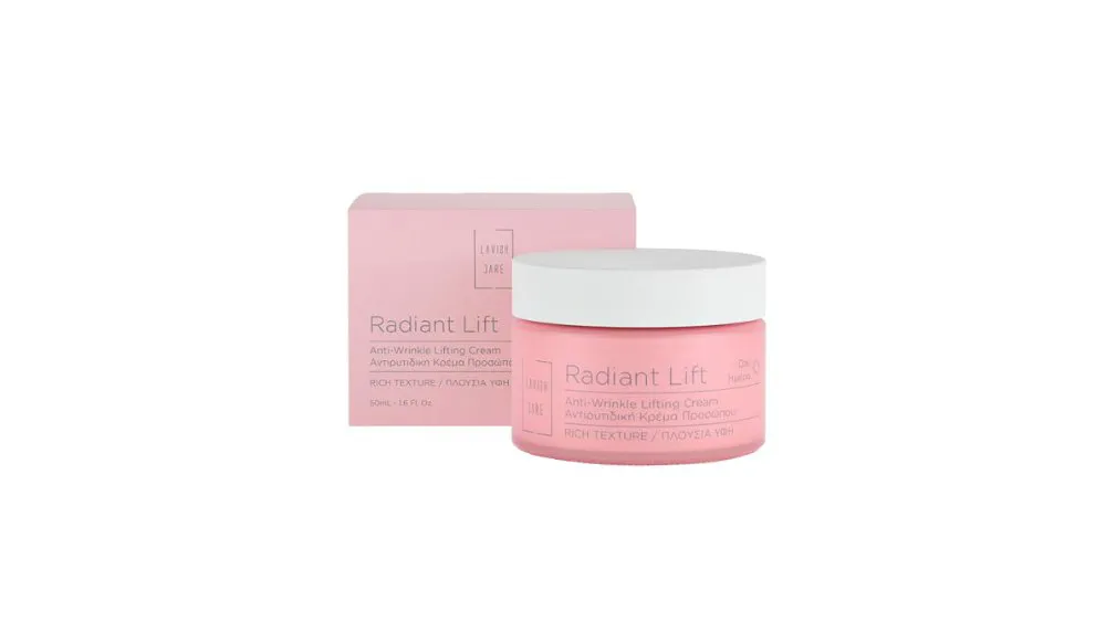 Lavish Care Radiant Lift Anti wrinkle Lifting Cream Rich Texture 50ml