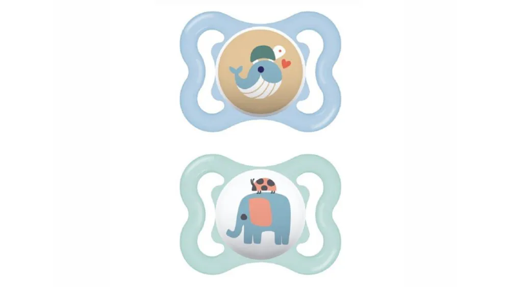 Mam Πιπίλα Air 2-6m (σιλικόνη) x2 Boy