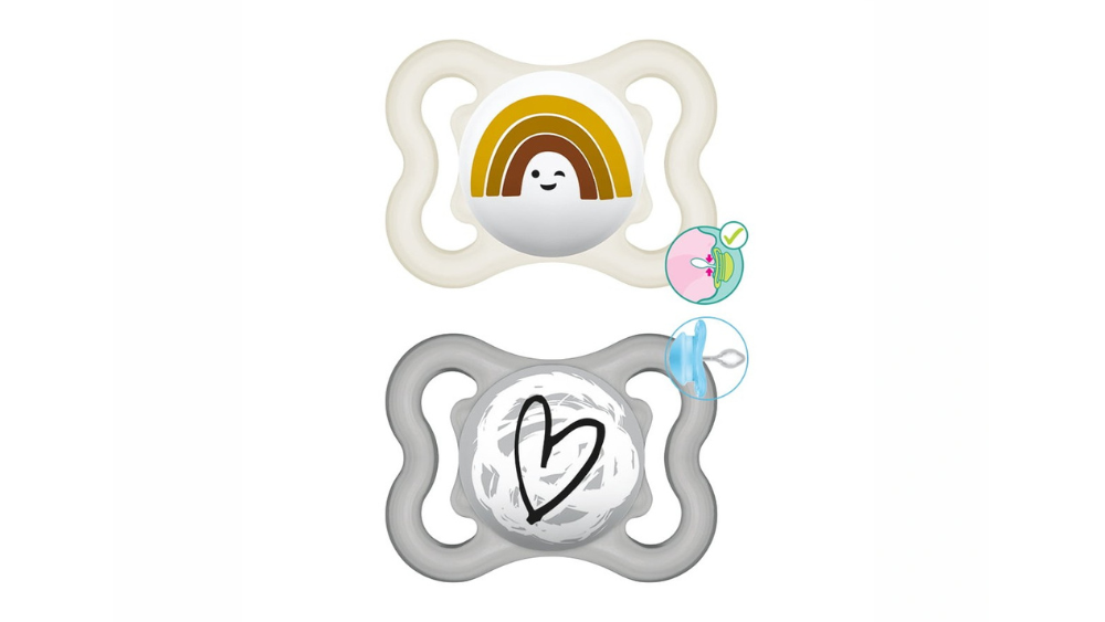 Mam Πιπίλα Supreme 2-6m (σιλικόνη) x2 Unisex