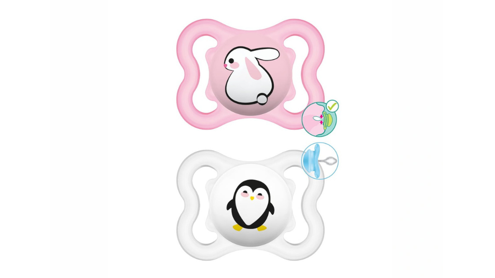 Mam Πιπίλα Supreme 2-6m (σιλικόνη) x2 Unisex