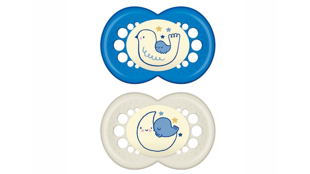 Mam Πιπίλα Original Night 6-16m (σιλικόνη) x2