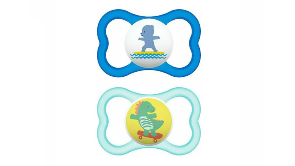 Mam Πιπίλα Air 6-16m (σιλικόνη) x2 Boy
