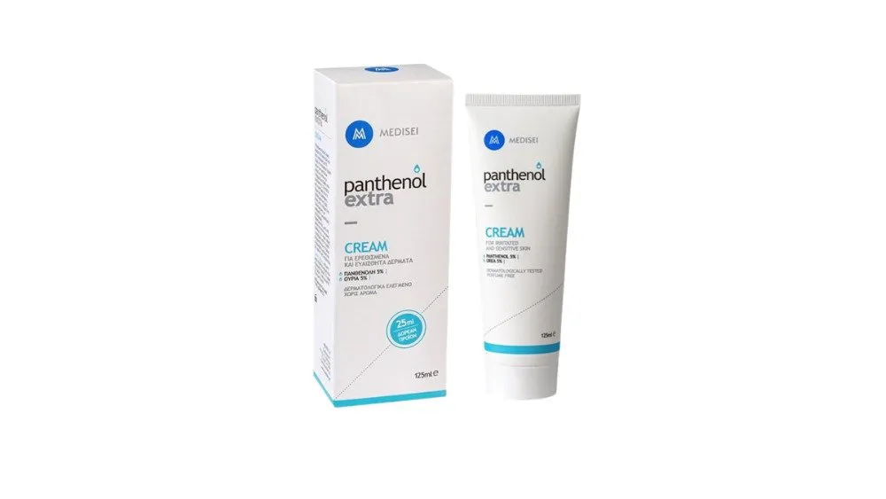 Panthenol Extra Κρέμα Για Ερεθισμένα & Ευαίσθητα Δέρματα 125ml