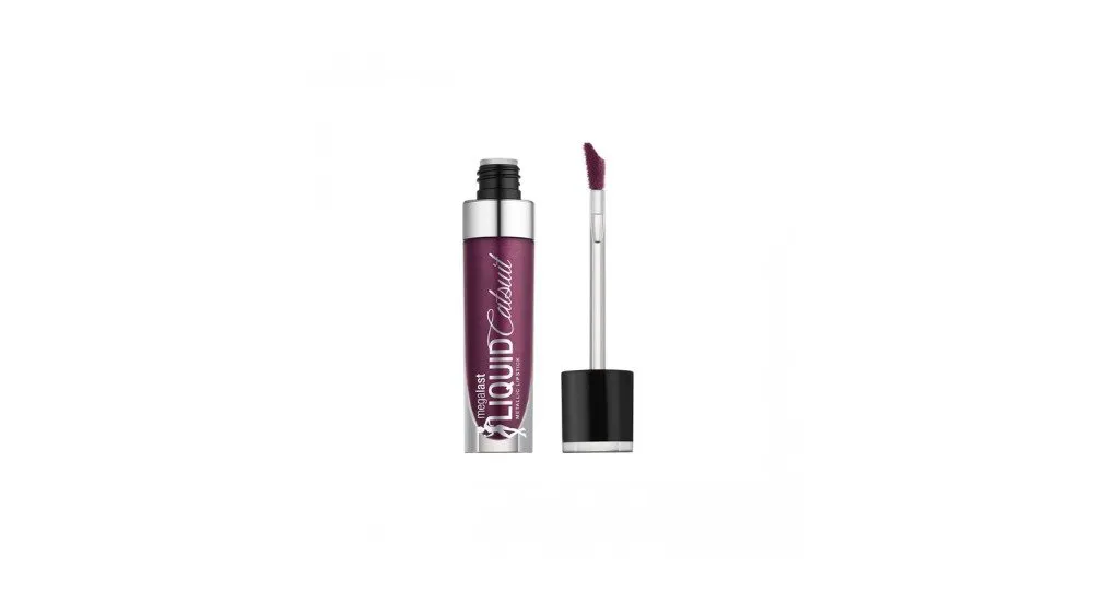 Wet n Wild Megalast Metallic Liquid Catsuit Lipstick Acai So Serious E961A 5.7g