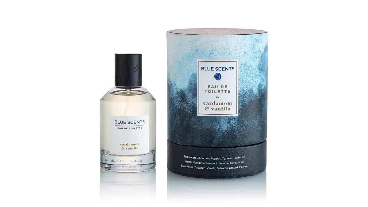 Blue Scents Blue Scents Eau De Toilette Cardamom & Vanilla 100ml