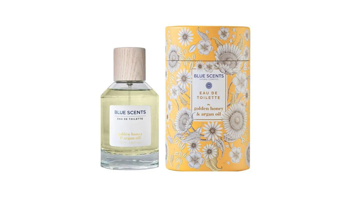 Blue Scents Eau De Toilette Golden Honey & Argan Oil 100ml