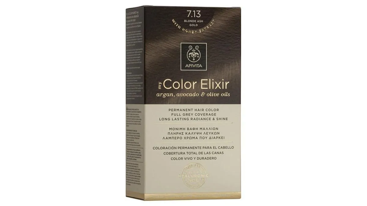 Apivita Hair Color 7.13 Elixir Kit