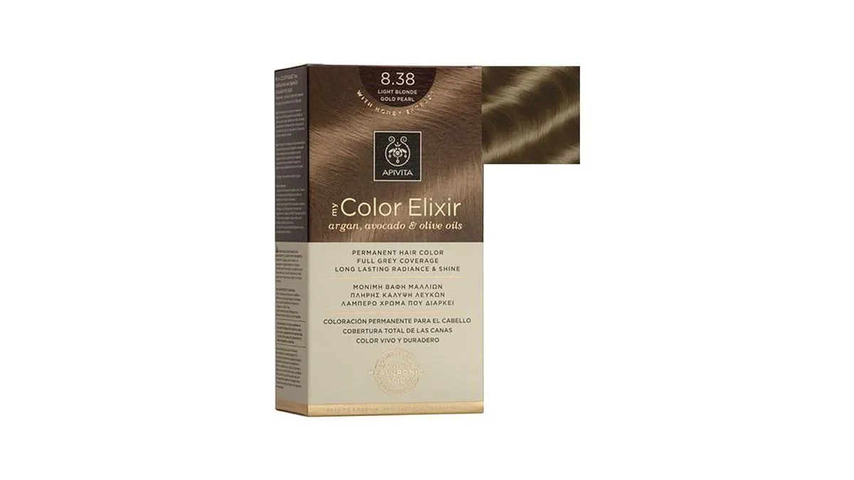 Apivita Hair Color Elixir Kit 8.38