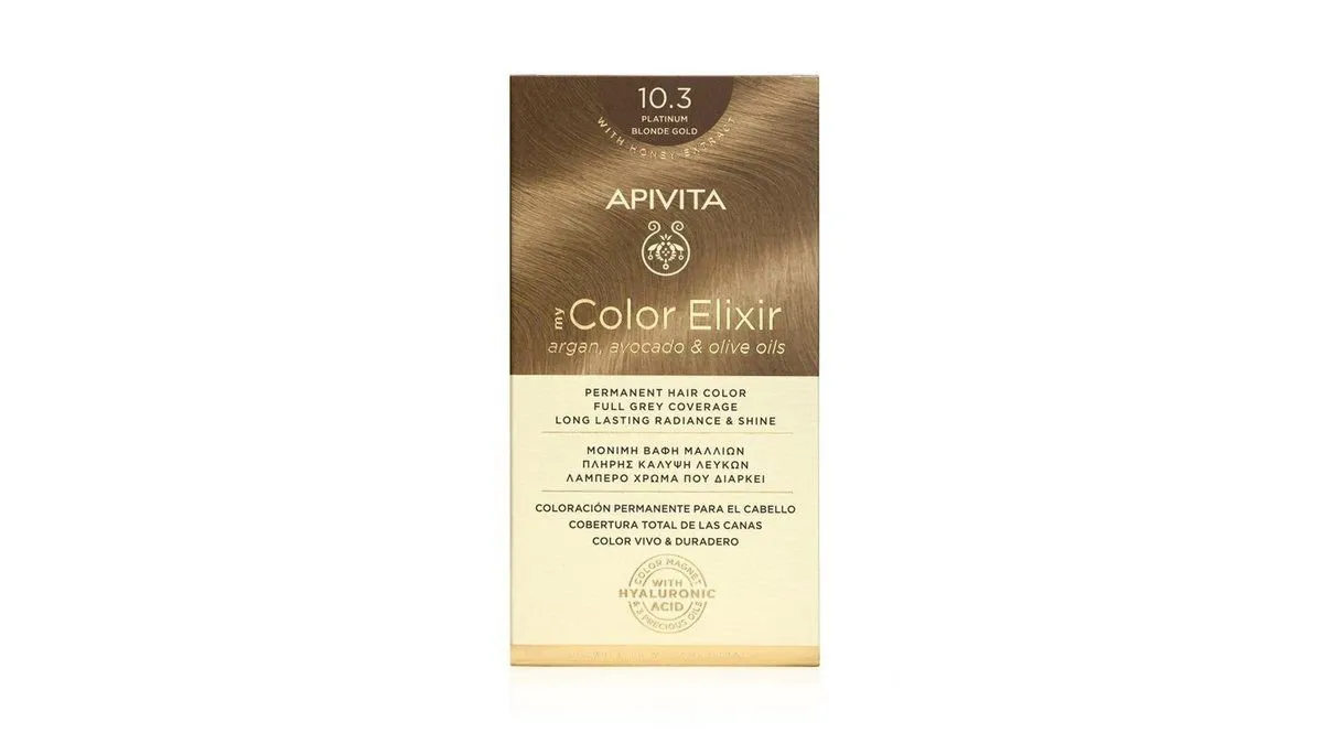 Apivita Hair Color Elixir Kit 10.3
