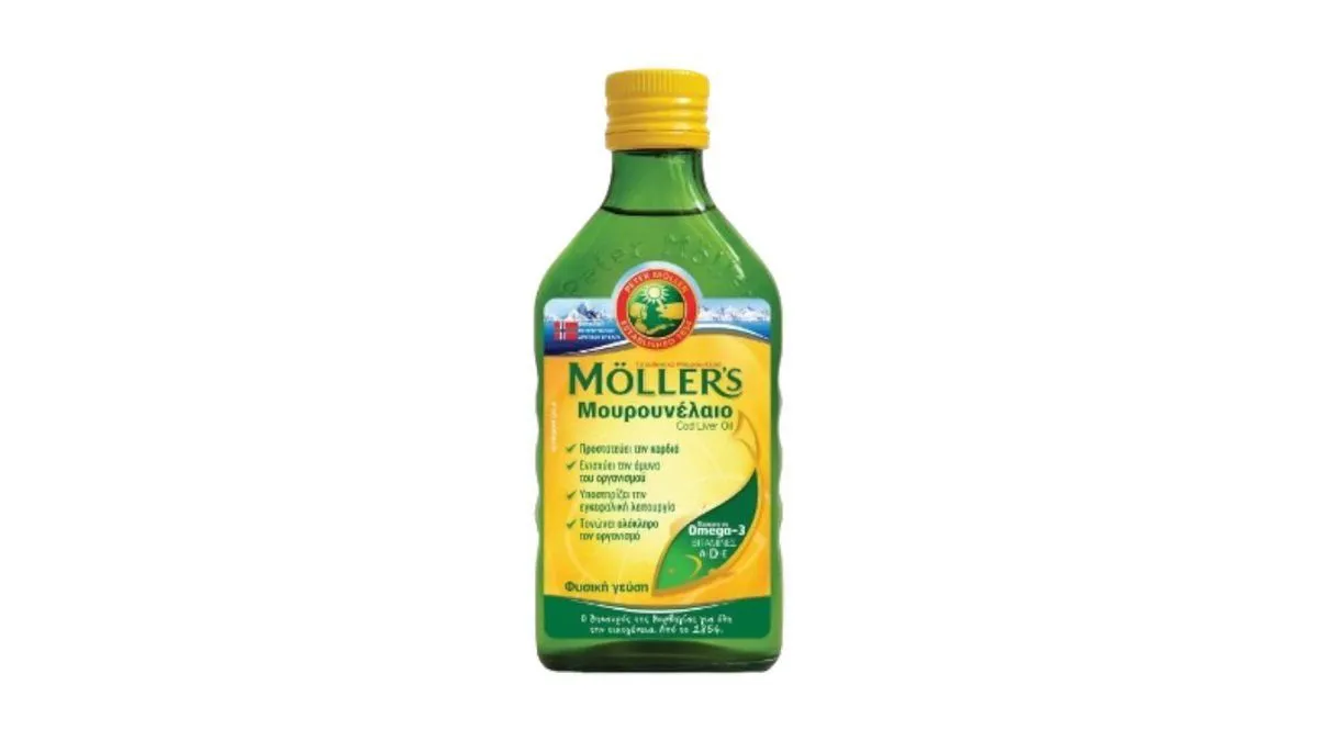 Moller'S Μουρουνέλαιο Natural 250 ml