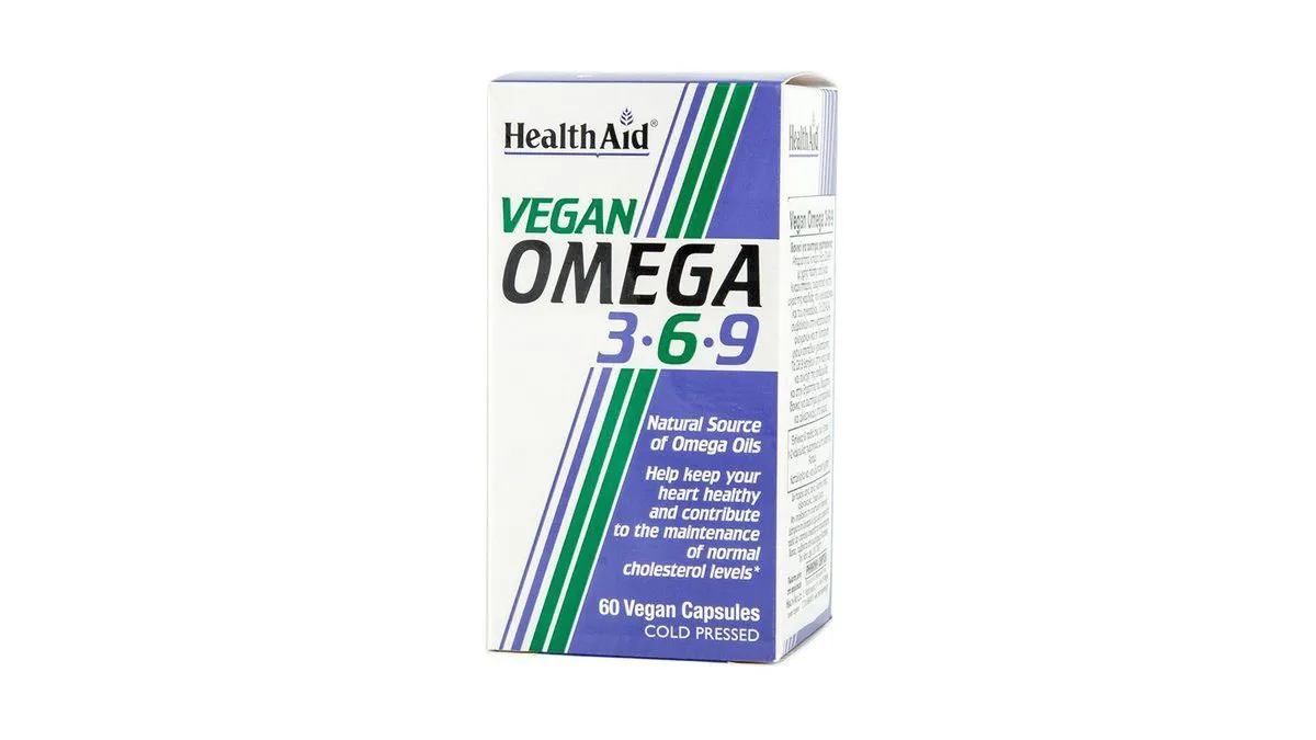Health Aid Omega Vegan 3 6 9 60 Caps