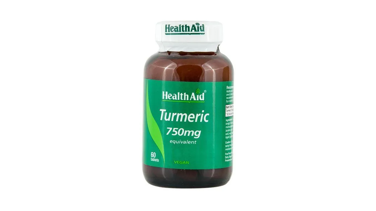 Health Aid Turmeric 750mg 60tabs
