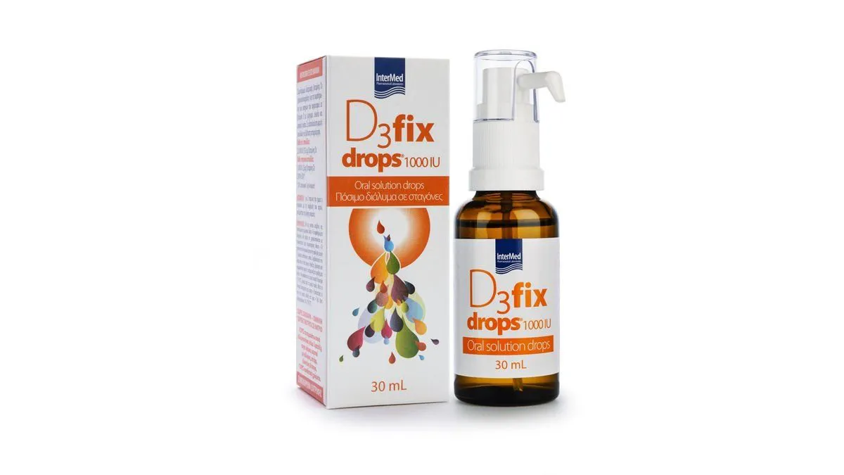 D3 Fix Drops 1000IU 30ml