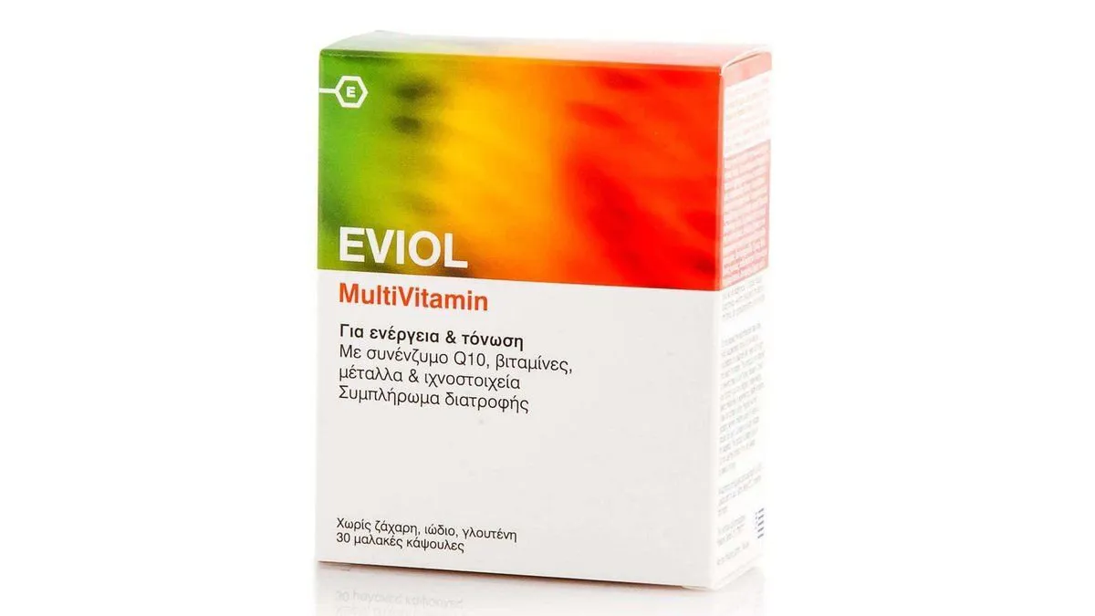 Eviol Multivitamin Q10 30 Caps