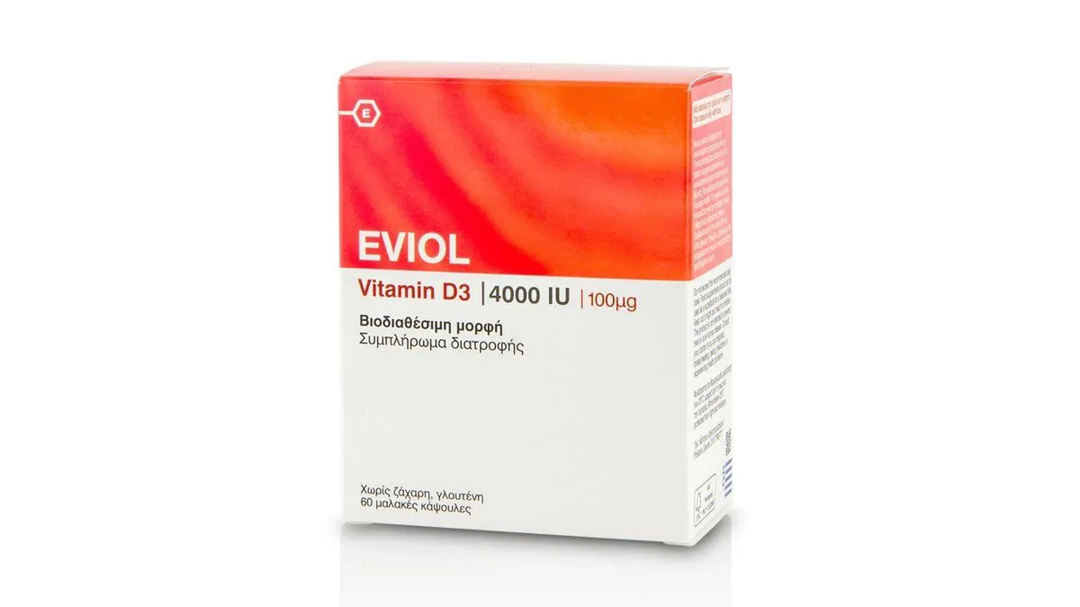 Eviol VitD3 4000IU 30 Caps