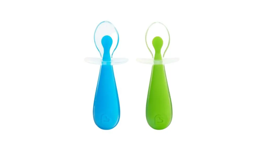 Munchkin Gentle Silicone Spoons 6m+ 2τμχ