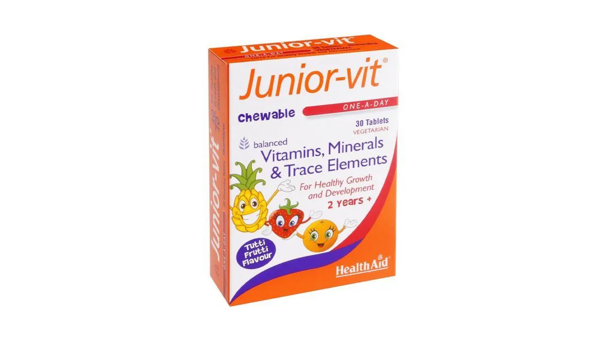 Health Aid Junior Vit 30chew.tabs