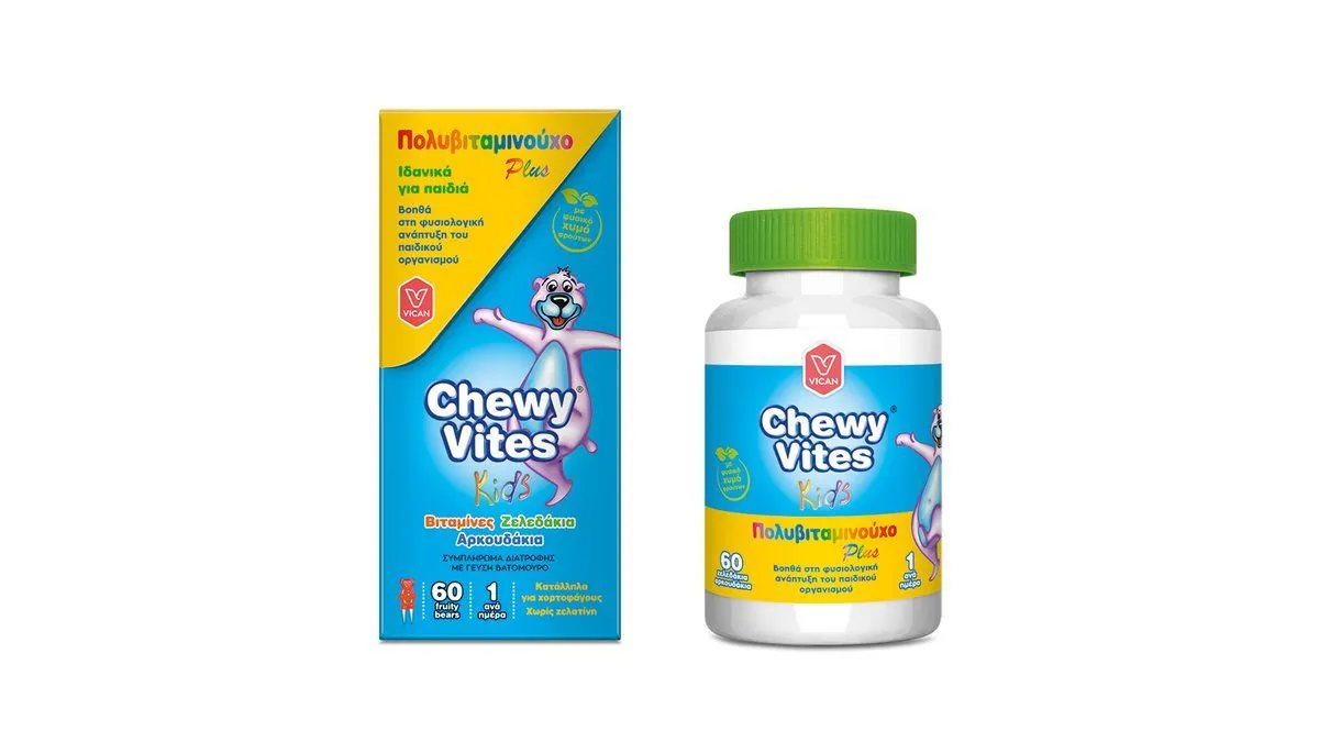 Chewy Vites Πολυβιταμινουχο 60τμχ