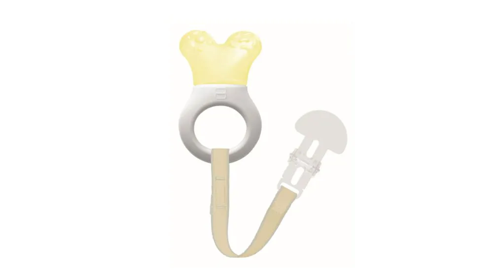 Mam Mini Cooler & Clip (Με νερό & κορδέλα στήριξης) 2 + μηνών Κίτρινο