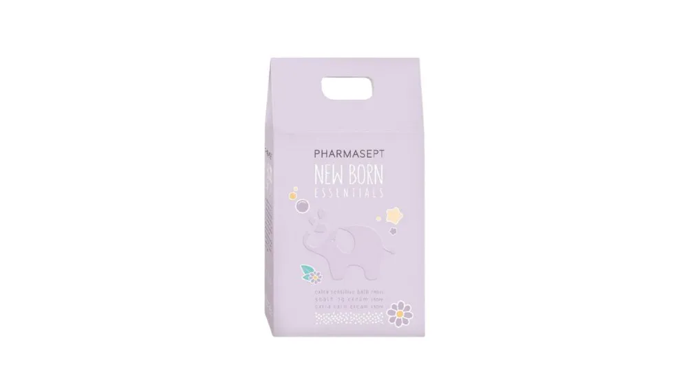 Pharmasept New Born Essentials Extra Sensitive Bath 250ml & Soothing Cream 150ml