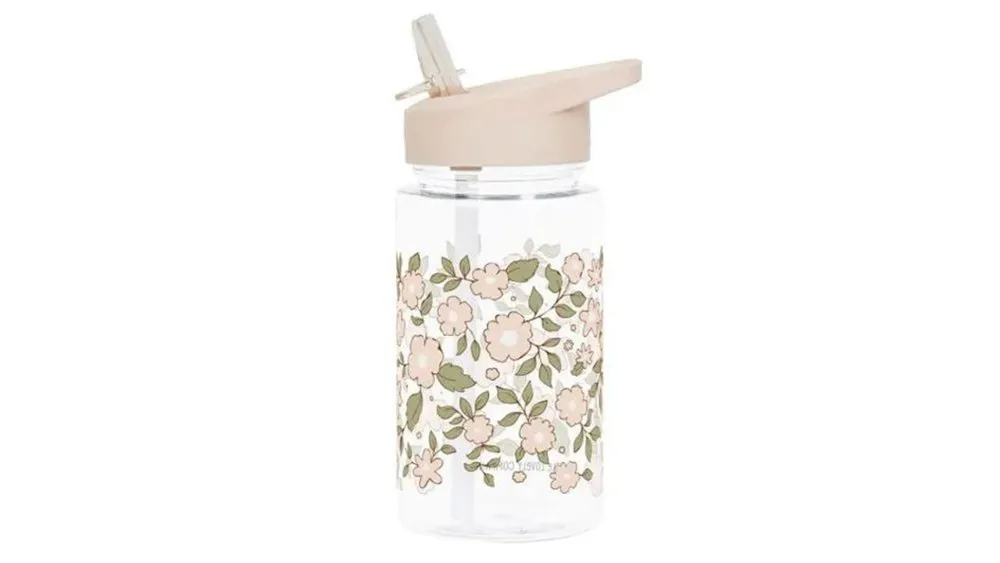 A Little Lovely Company Παγούρι με Καλαμάκι Blossoms 450ml