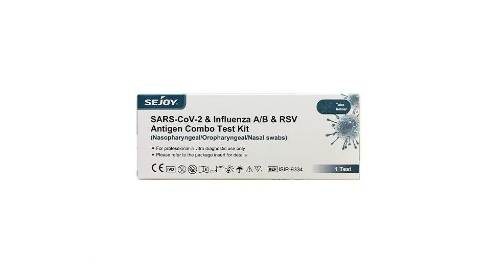 SEJOY Influenza A/B & Covid-19/RSV Combo 4in1 Τετραπλό Τεστ Γρίπης-Covid-Rsv x1