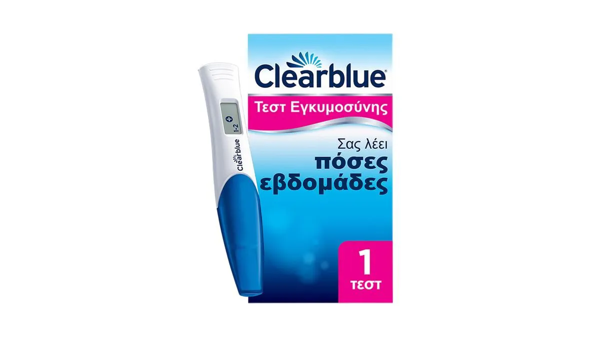 Clearblue Ψηφιακό Τεστ Εγκυμοσύνης με Δείκτη Σύλληψης 1 τμχ