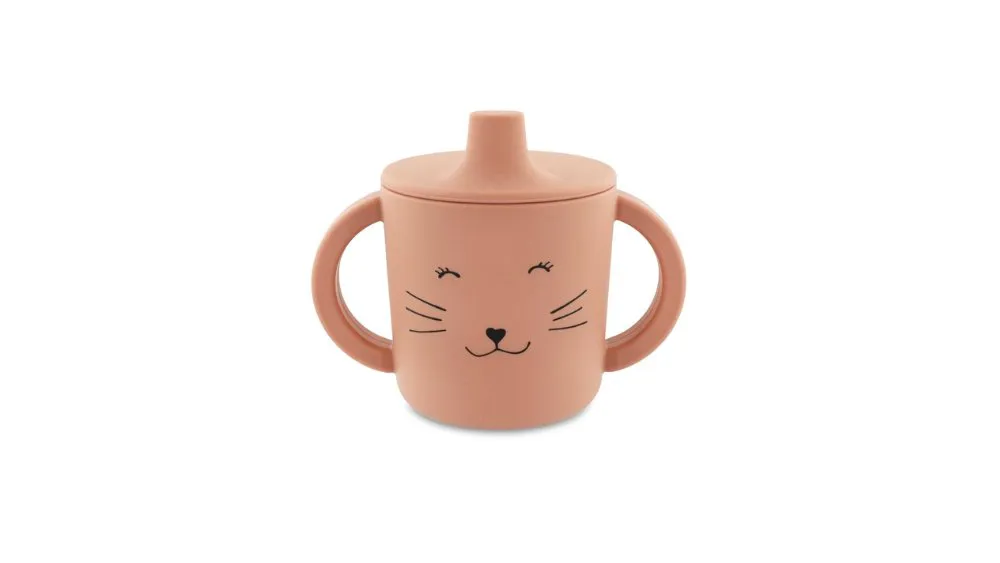 Trixie Silicone Sippy Cup Mrs Cat 207ml