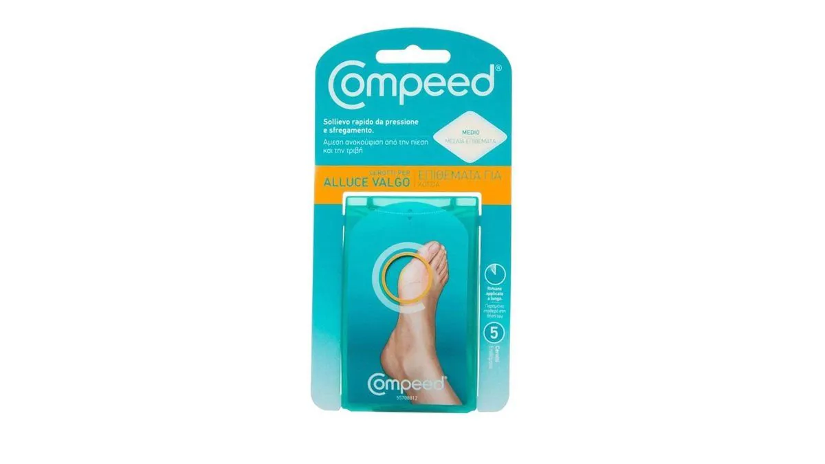 Compeed  Επιθέματα Μεσαία για Κότσια 5 τμχ