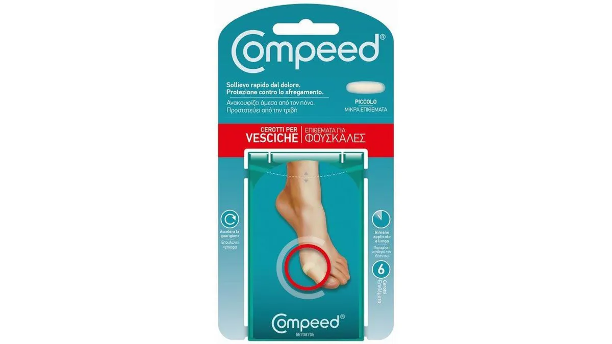 Compeed Επιθέματα για Φουσκάλες Μικρά 6τμχ
